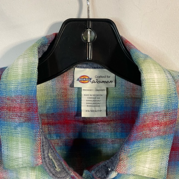 Dickies Flannel Top - Picture 3 of 4